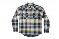 Iron Heart Ultra-Heavy Flannel - Crazy Check Yellow - Image 4